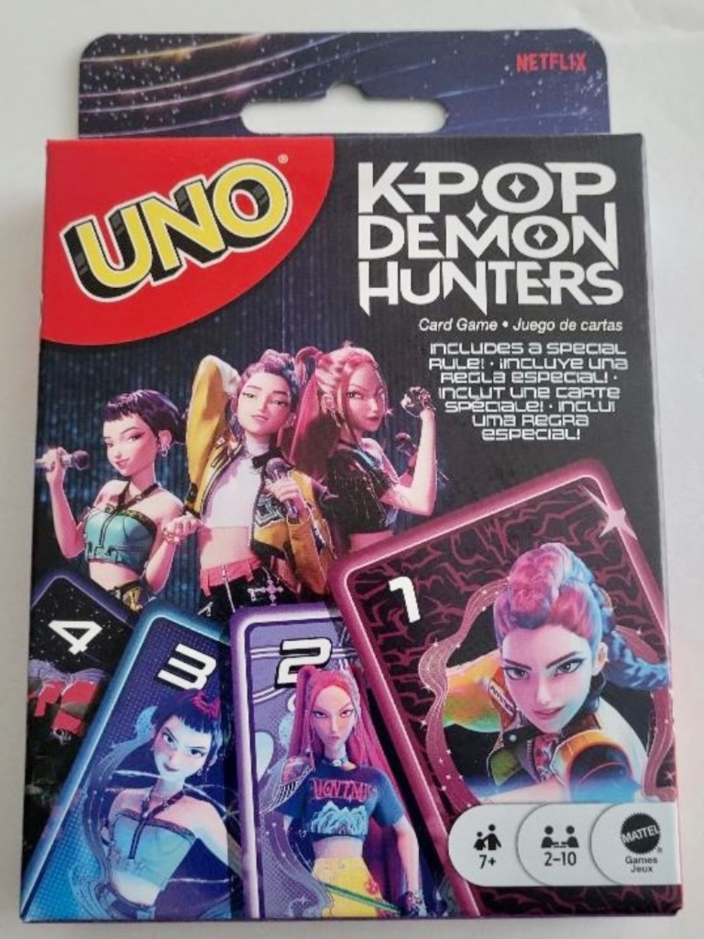 UNO K-Pop Demon Hunters Card Game - Mattel